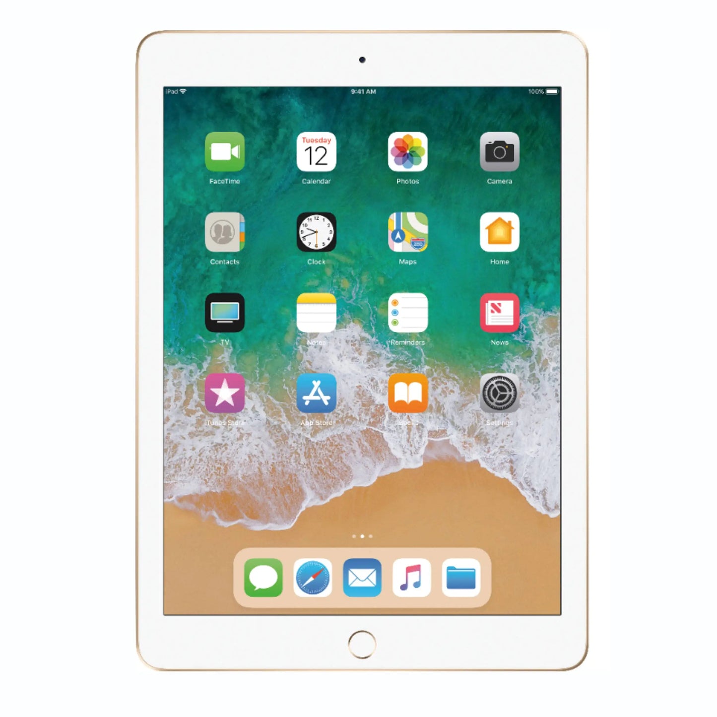 Apple iPad 5th Gen Gold 9.7' - 128GB Wi-Fi Refurbished