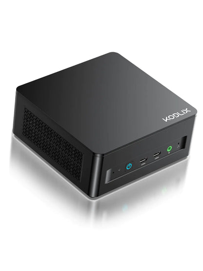 KODLIX AD69 Mini PC Windows 11 AMD Ryzen 9 6900HX(8C/16T Max 4.9GHz) Mini Computers with Radeon 680M GPU 32GB DDR5 512GB SSD 2xUSB4+2xHDMI 8K@60Hz Quad Display WiFi6E/BT5.3/2.5GbE LAN/4x USB3.2