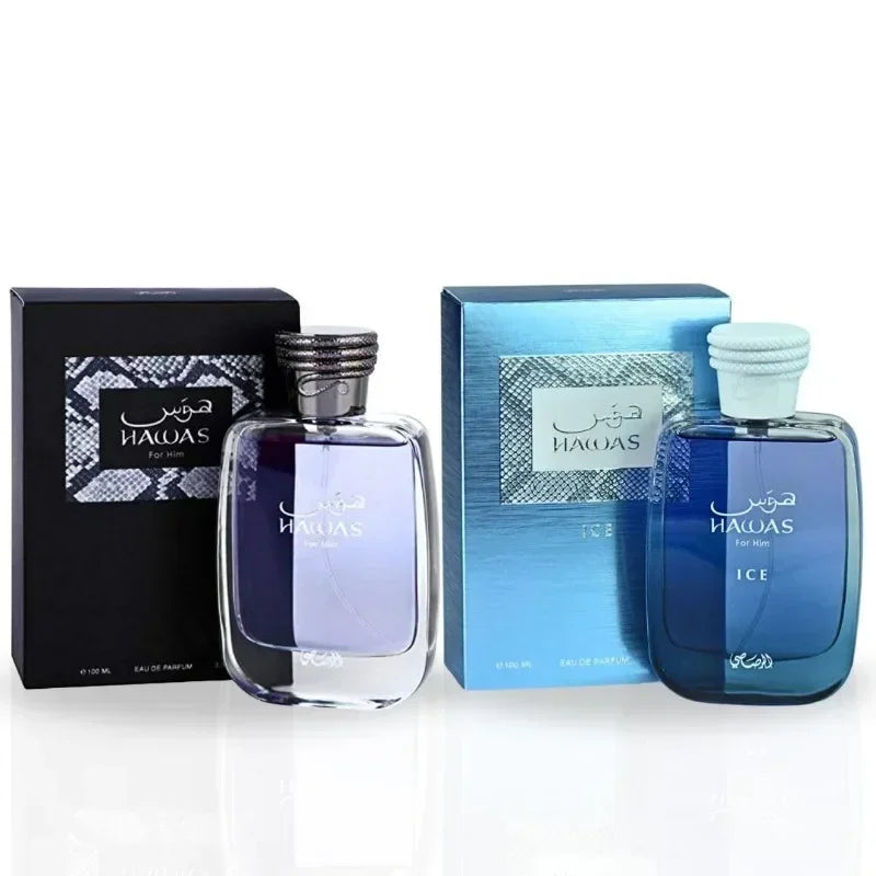 100Ml Original Hawas Men'S Perfume Lasting Fragrance High Quality Arabian Men'S Perfume Ideal Mens Perfumes for Daily Elegance