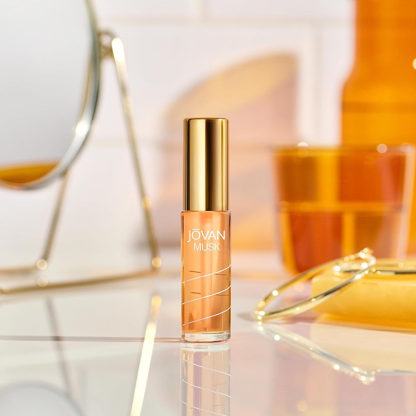 Musk Eau De Parfum for Women, 0.33 Fl Oz, Floral and Amber Notes