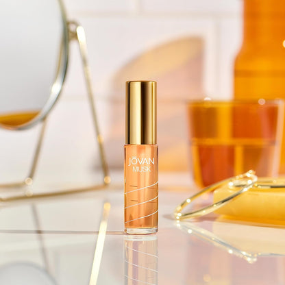 Musk Eau De Parfum for Women, 0.33 Fl Oz, Floral and Amber Notes